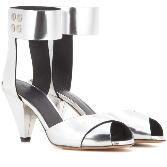 Isabel Marant silver shoes size FR 41 - Picture 2 of 7